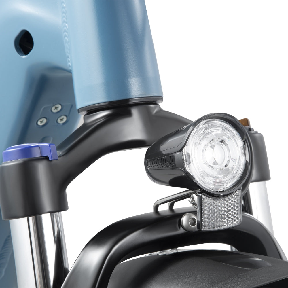 Bicicleta eléctrica DYU FF500 con neumáticos gordos