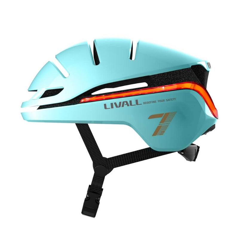 Livall Evo21 Cycling Helmet - Blue Mint