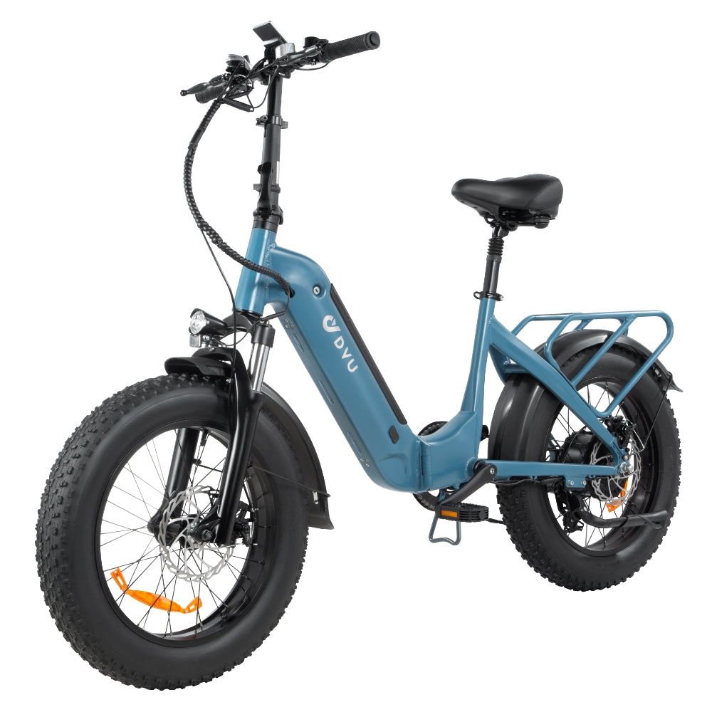 DYU FF500 elcykel med feta däck
