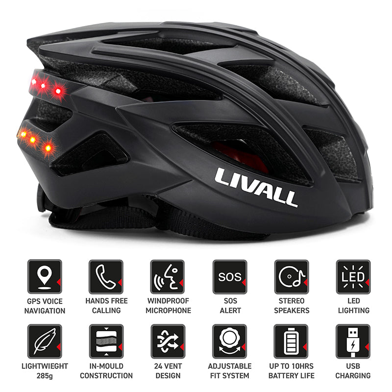 Casque de vélo Livall BH60SE