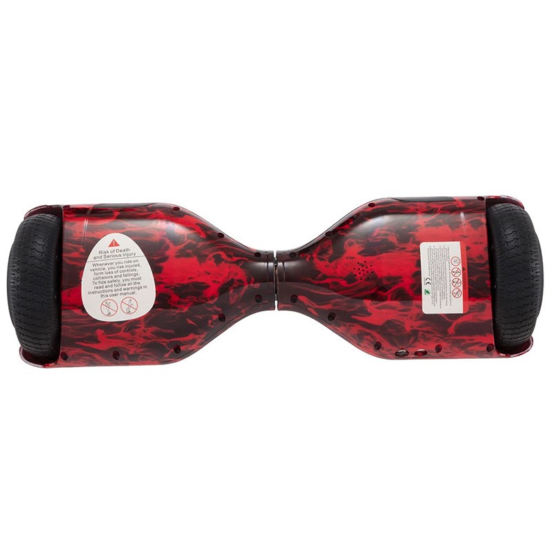 Hyllux Hoverboard Camo - Red 6.5"