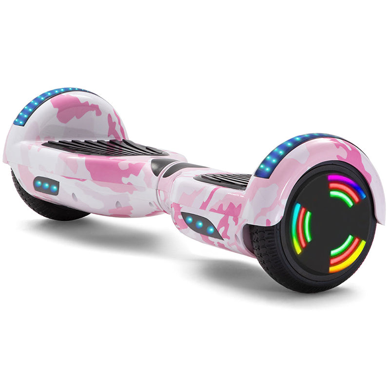Hyllux Hoverboard Camo - Pink 6.5"